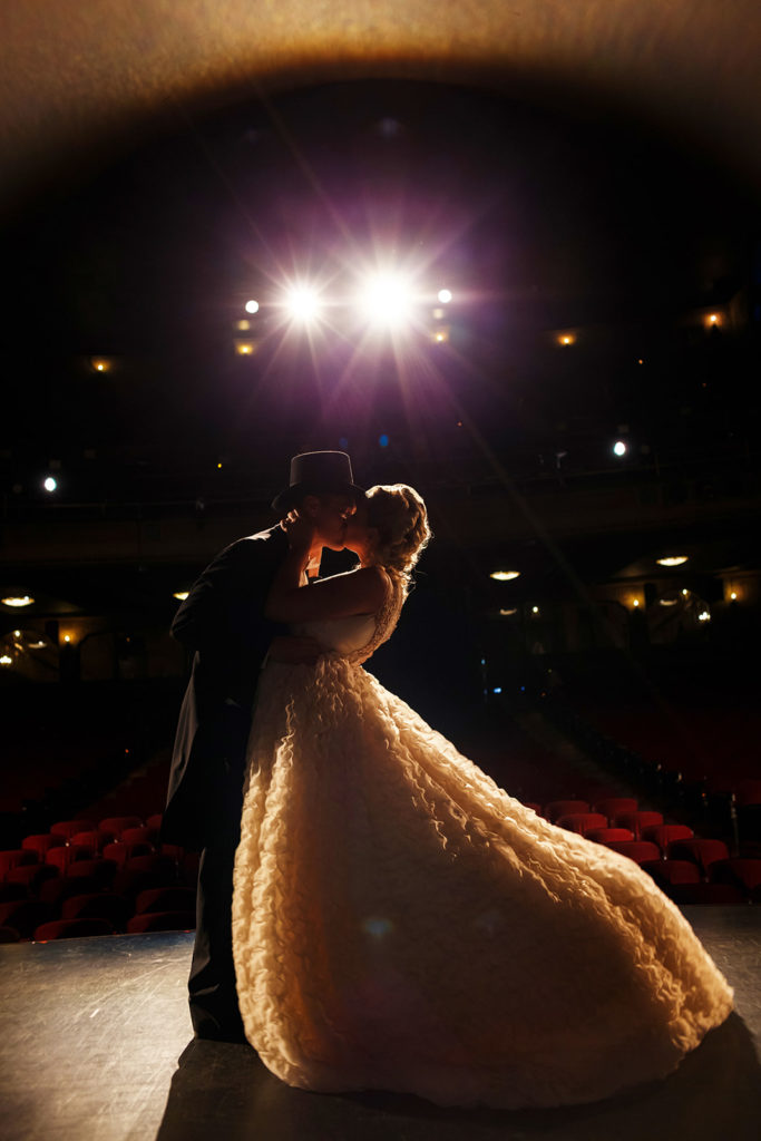 Vintage Movie Theater Wedding