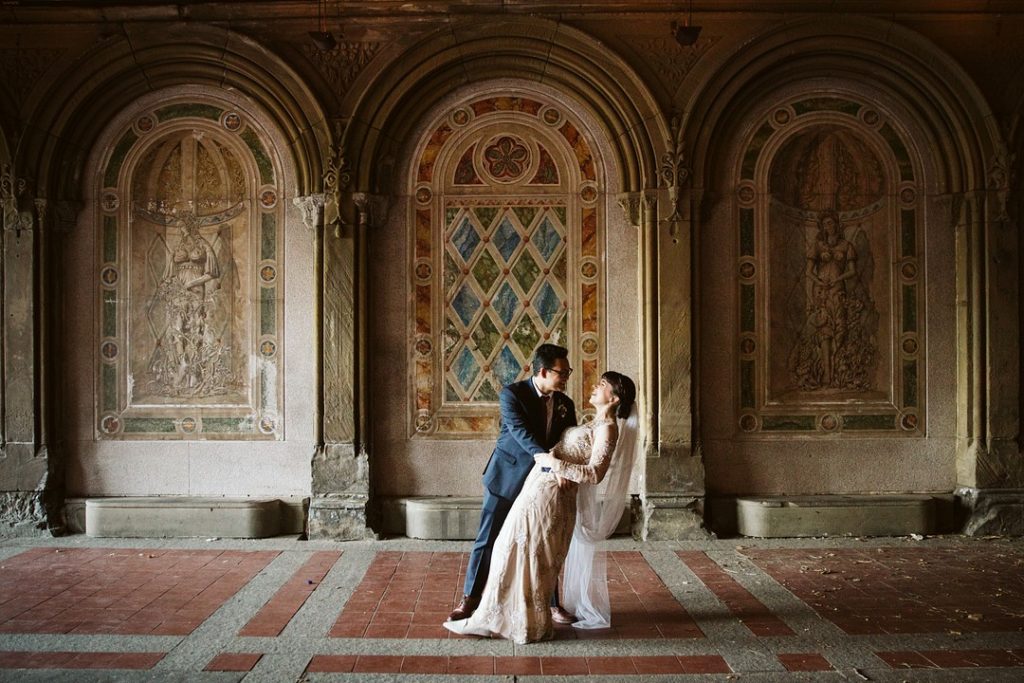 Vintage New York City Wedding | Central Park Elopement