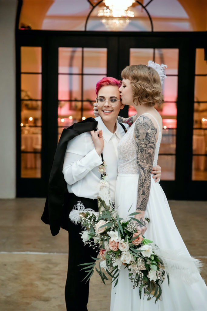 Vintage Roaring 20s Inspired LGBTQ Wedding in Texas