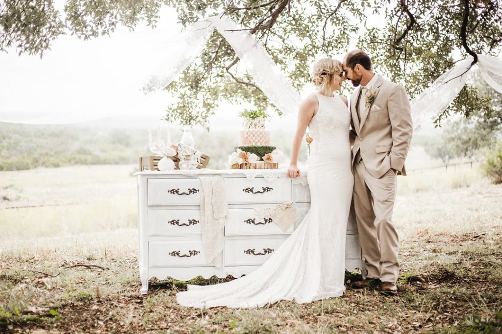 Vintage Rustic Autumn Texas Ranch Wedding