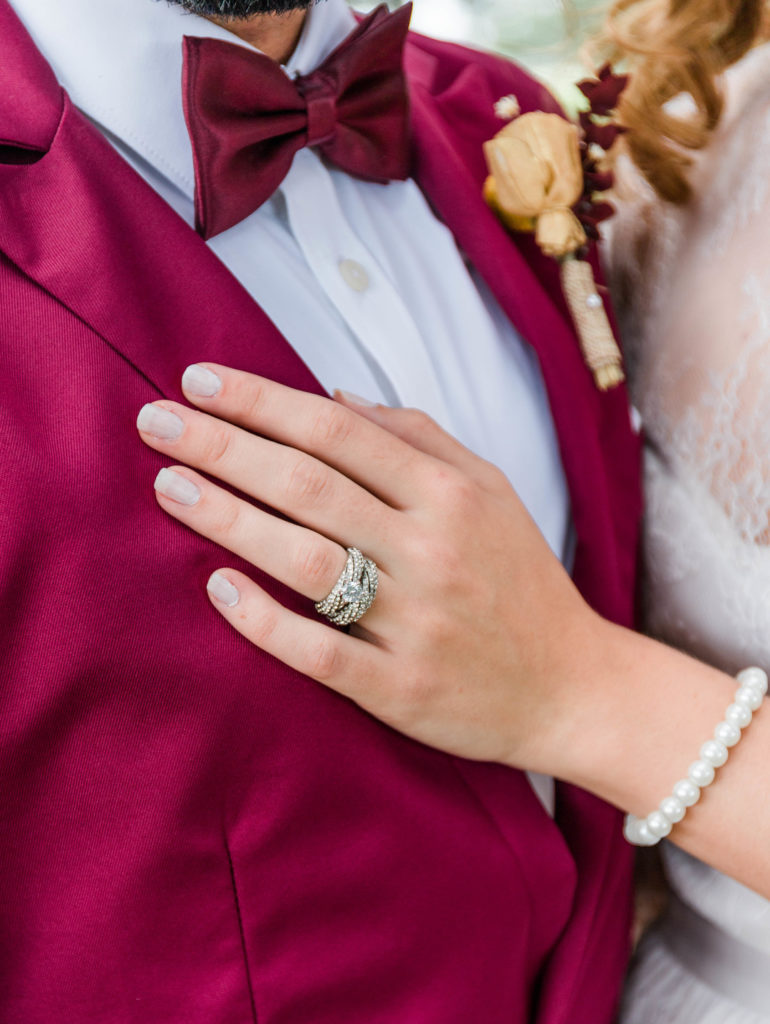 Vintage Rustic Wedding | Red Wedding Colors