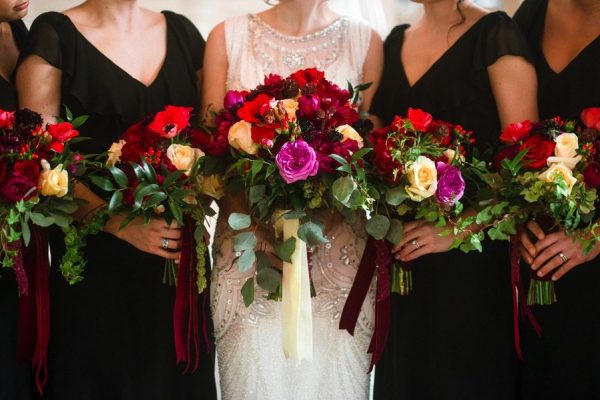 Vintage Style Bridal Bouquets