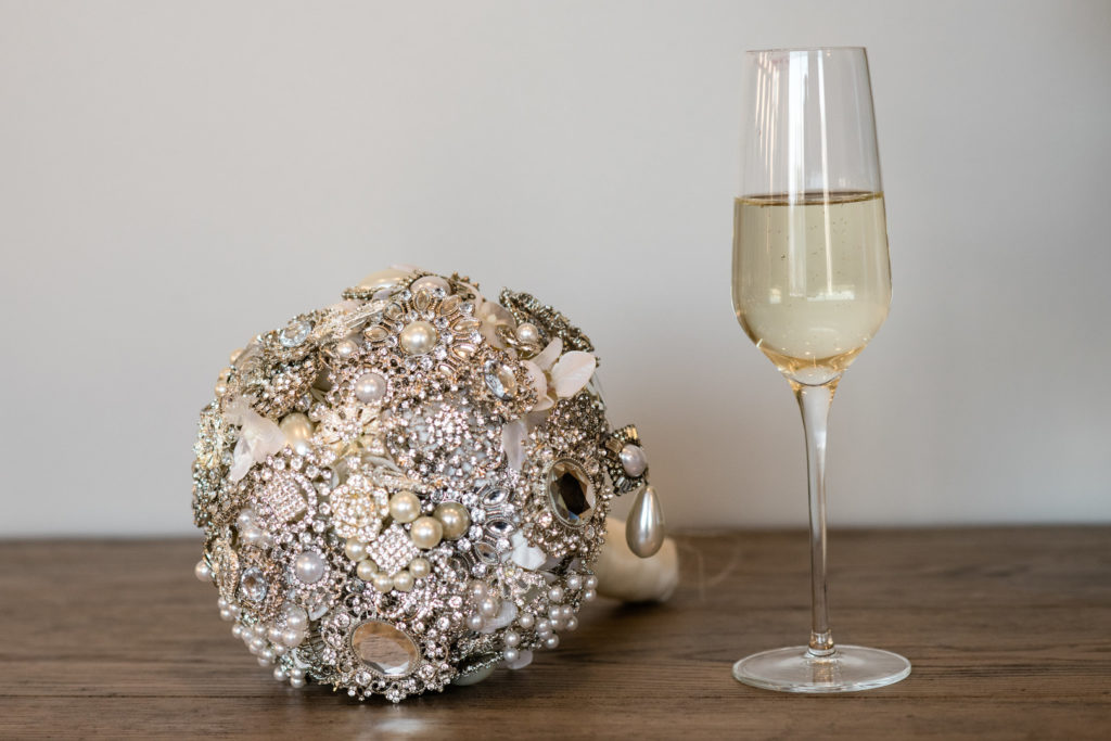 Vintage Style Brooch Bouquet