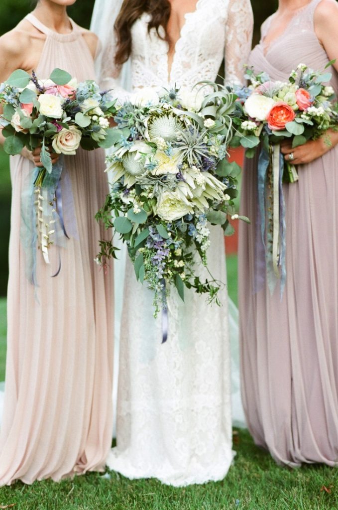 Vintage Style Cascading Bouquet