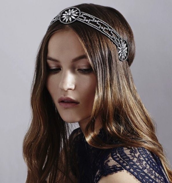 Vintage Style Crystal Headband