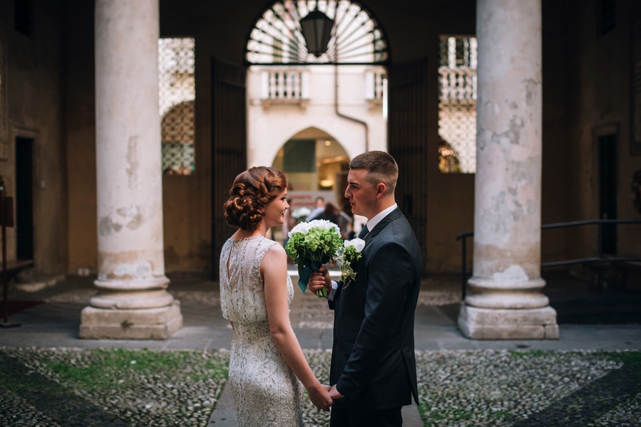 Vintage Style Elopement in Italy