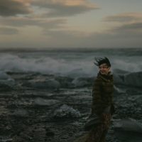 Vintage Style Fur | Iceland Wedding