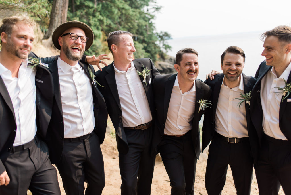 Vintage Style Groomsmen | Boho Wedding