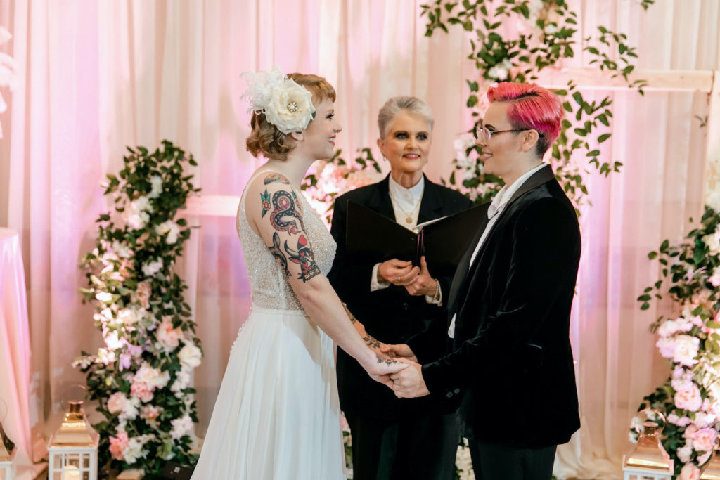 Vintage Style LGBTQ Wedding Texas