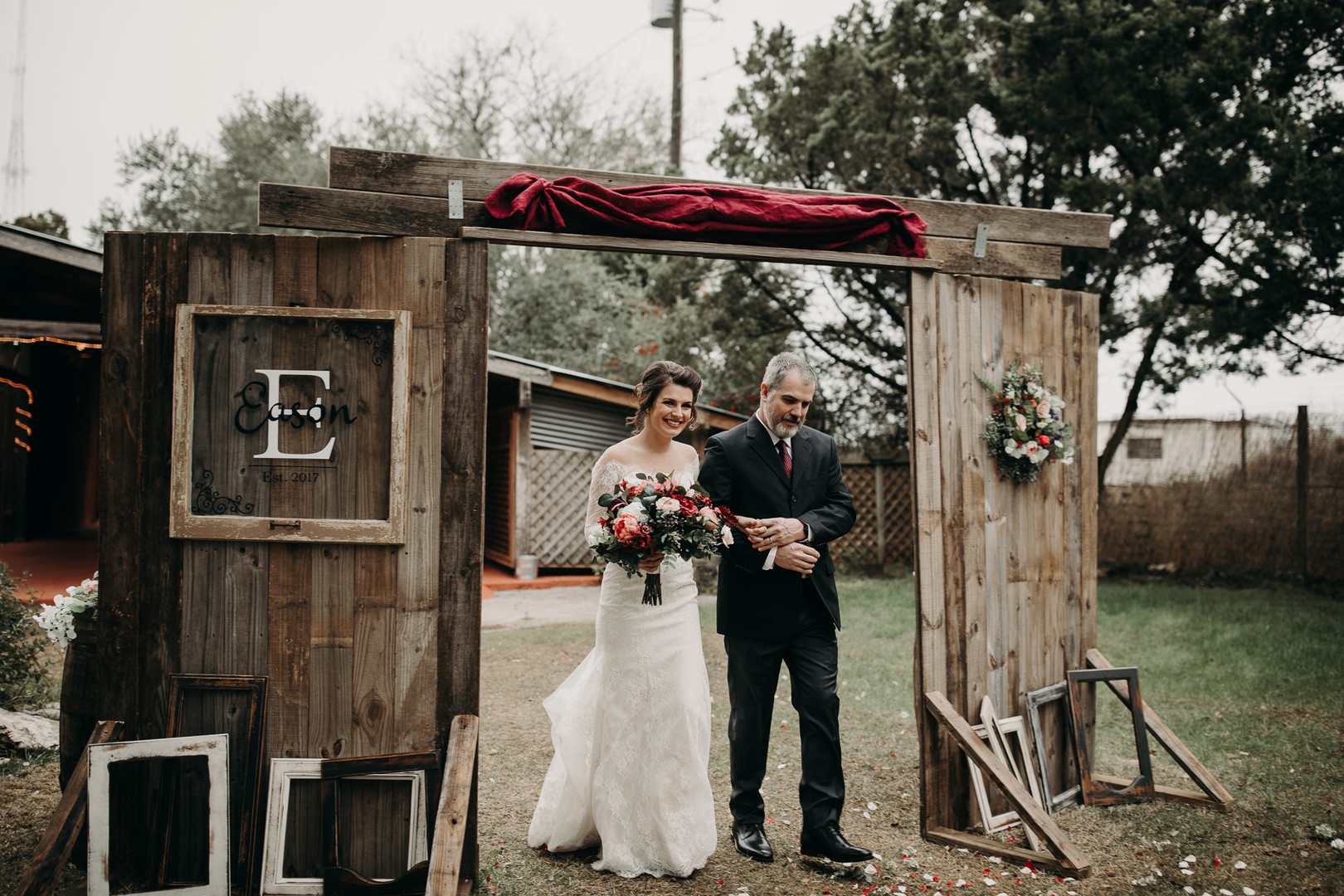 Vintage Style New Years Eve DIY Wedding