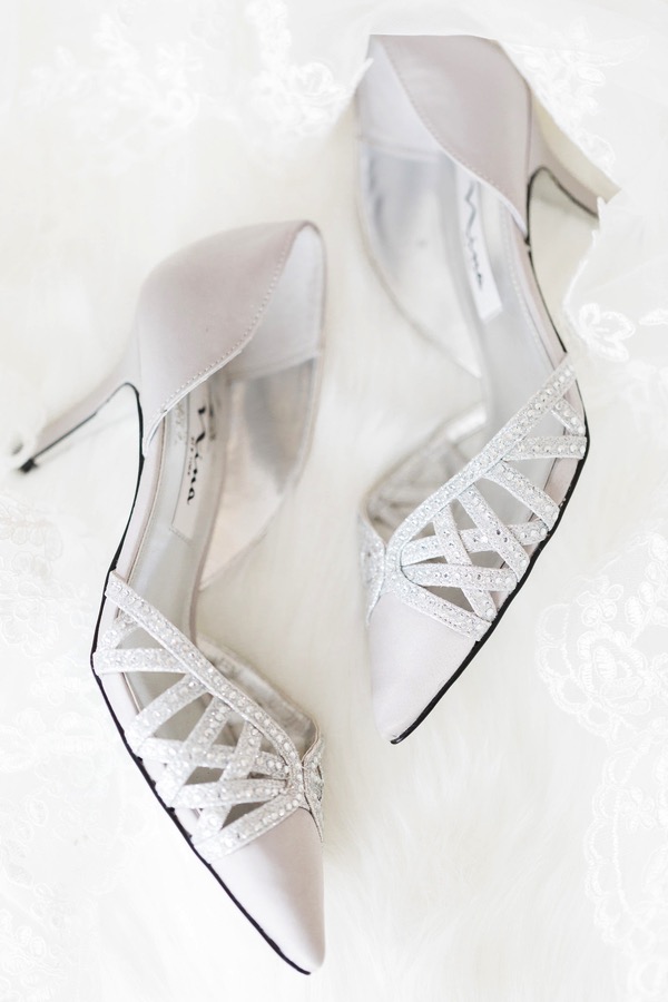 Vintage Style Winter Wedding Shoes
