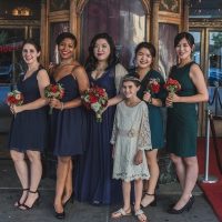 Vintage Styled Bridal Party