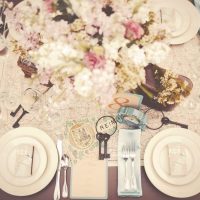 Vintage Travel Table Design