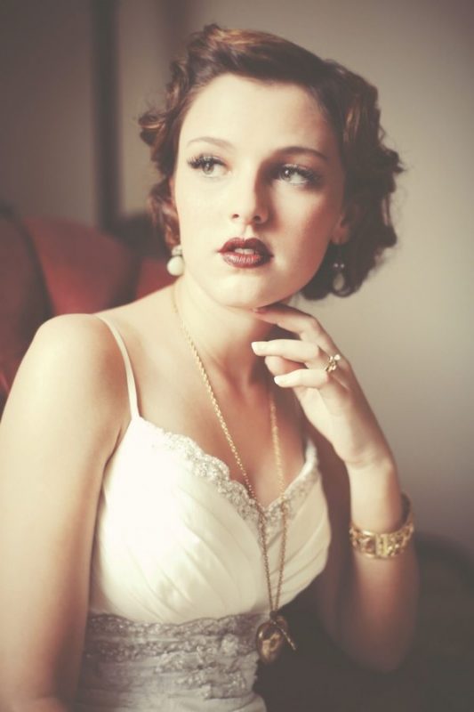 1920s Wedding Makeup