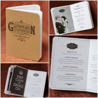 Vintage Wedding Program
