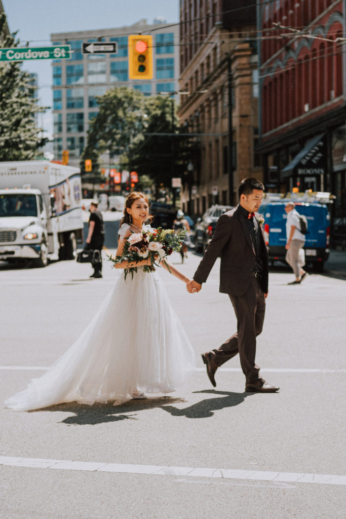 Vintage Wedding Style Vancouver Wedding