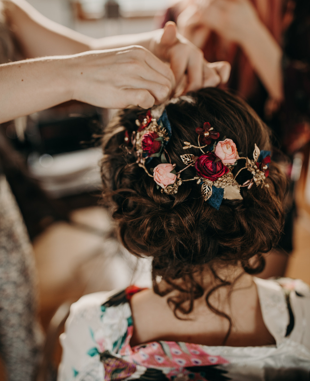 Vintage Winter Wedding Bridal Crown