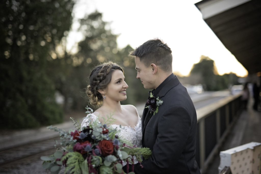 Vintage Winter Wedding North Carolina