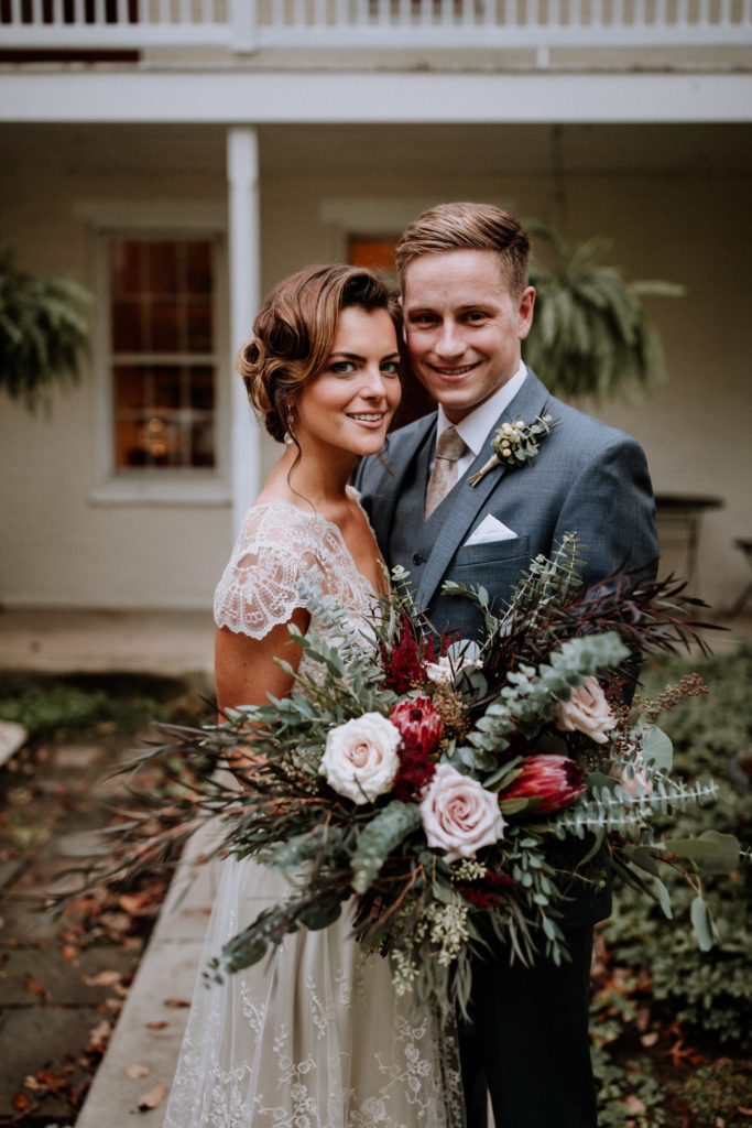 Vintage Inspired Bride + Groom | November Wedding