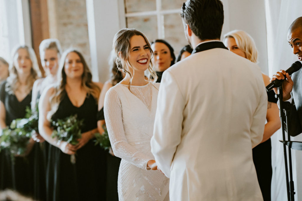 Vows Vintage Industrial NYC Wedding