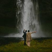 Waterfall Wedding Iceland