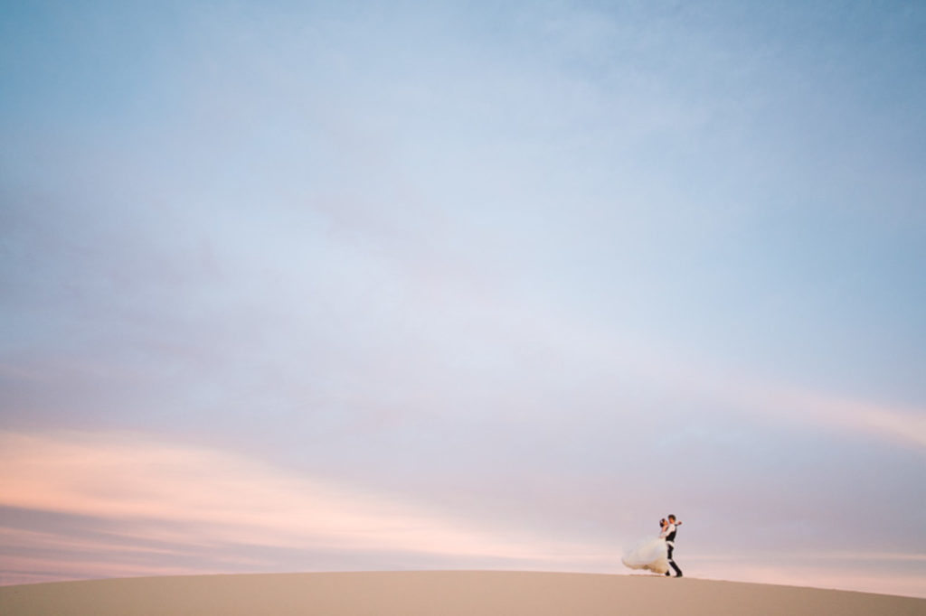 Wedding Portrait Sand Dunes