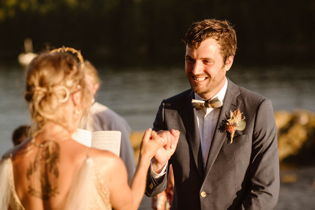 Wedding Vows | Wintage Outdoorsy Elopement