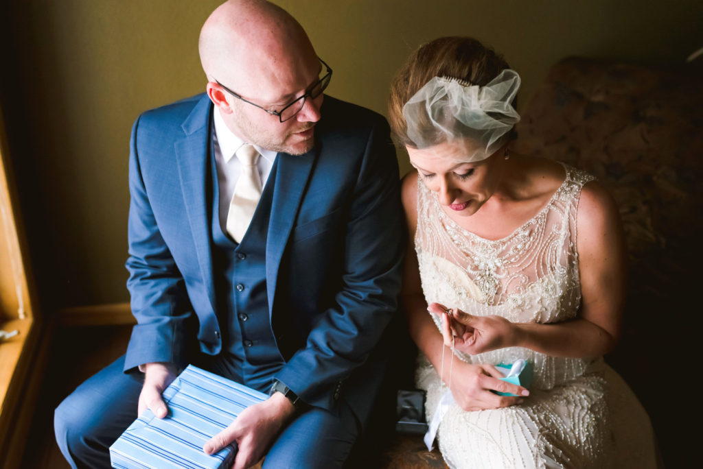 Winter Wedding Bride + Groom