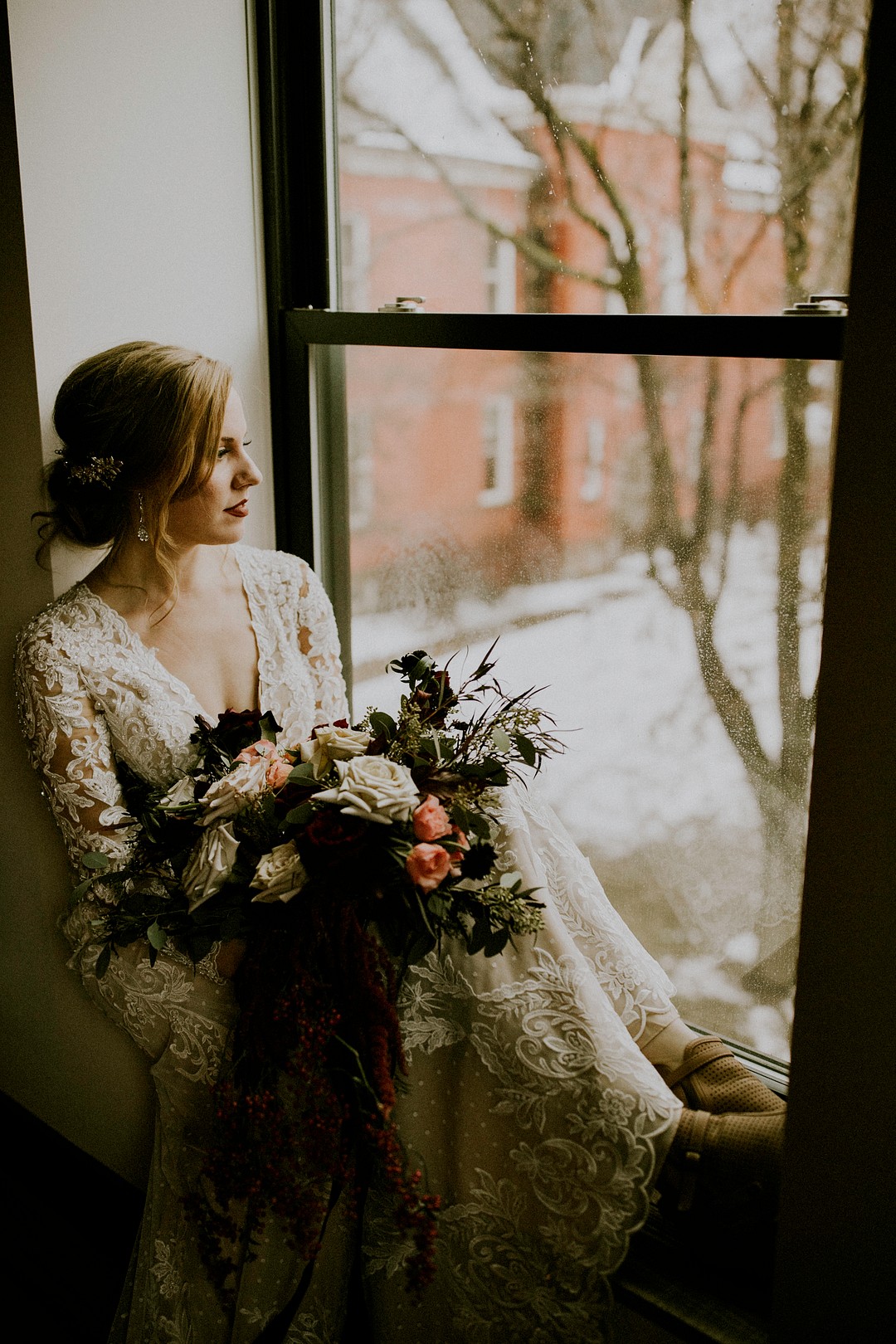 Winter Wedding Bride | Vintage Wedding Style