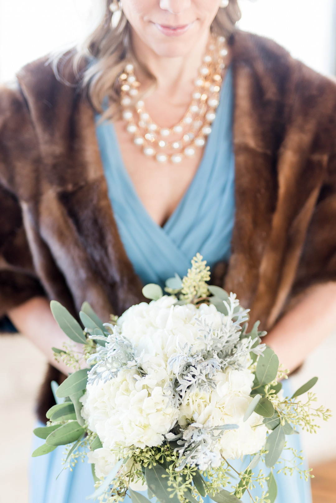 Winter Wedding Bridesmaids Bouquets