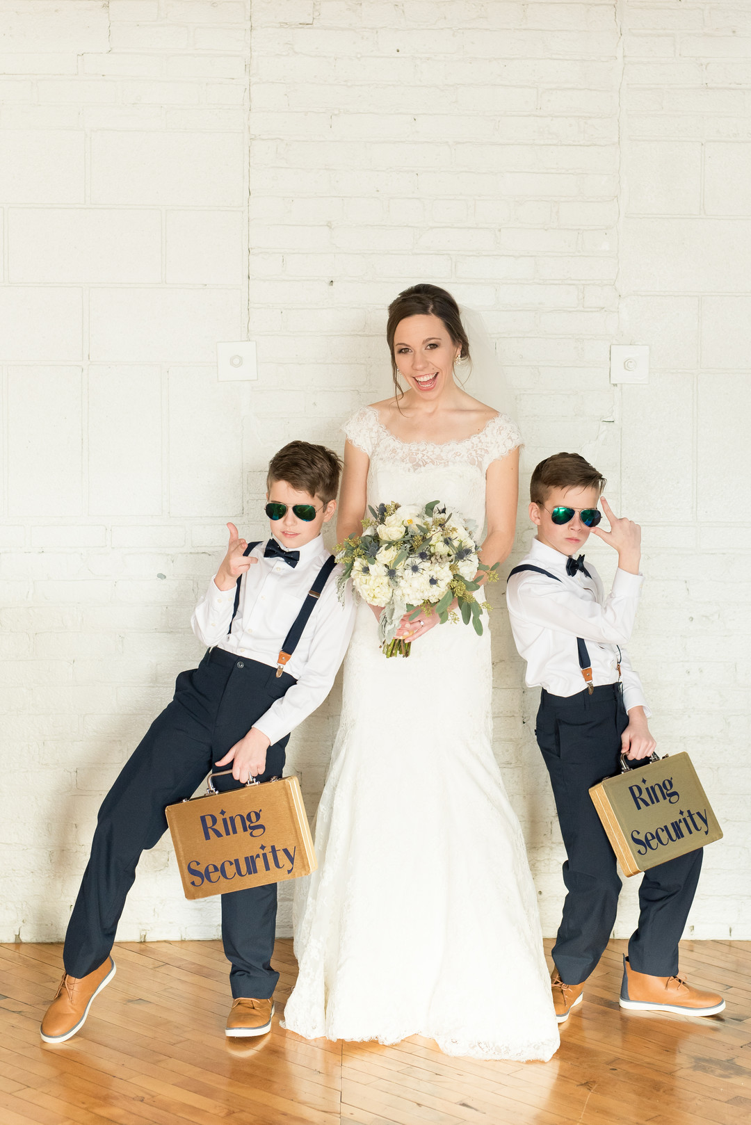 Winter Wedding Ringbearers