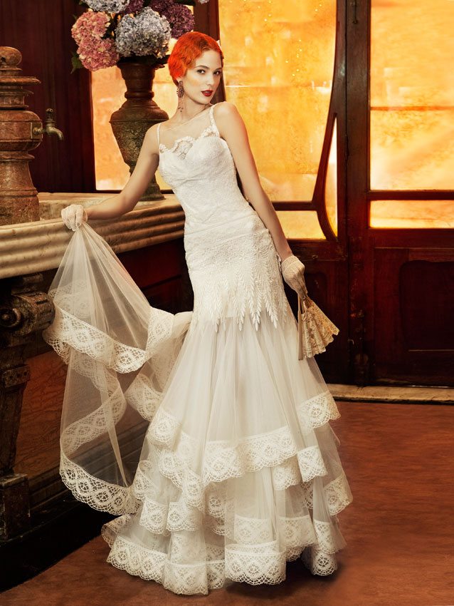 wedding dress 20s style